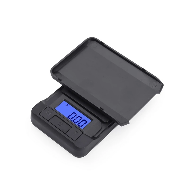 0.01G Electronic Digital Scale Portable Home High Accuracy Kitchen Powder Weighing Balance Jewelry Carat Backlit Pocket Grams | Дом и сад