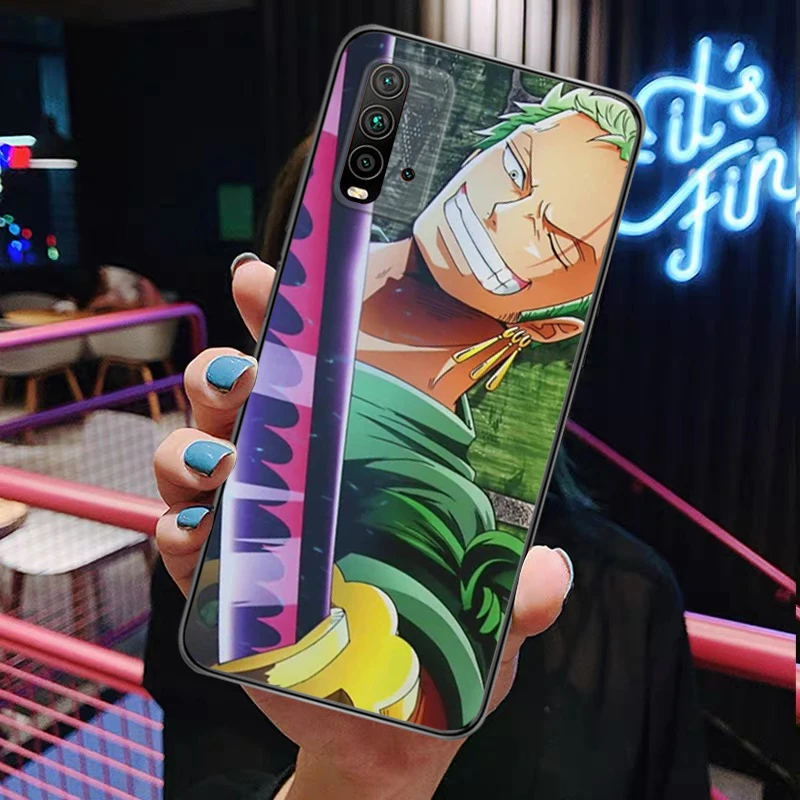

G-One Pieces Vinsmoke Sanji Painting Phone Case Redmi 9 9 Pro 9T 9A 9C Redmi Note 9 9S Pro Max Full Protection Matte Funda