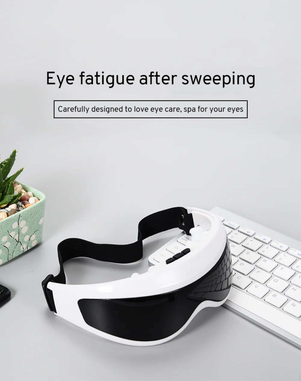 

Electric Eye Massager Eye Protector Eye Massager Vibration Eye Care Instrument Eye Massage Glasses Fatigue Pouch & Wrinkle