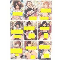9pcsset acg sexy exposed card hobby hobby collection anime card sexy nude toy hobby collection card gentleman card
