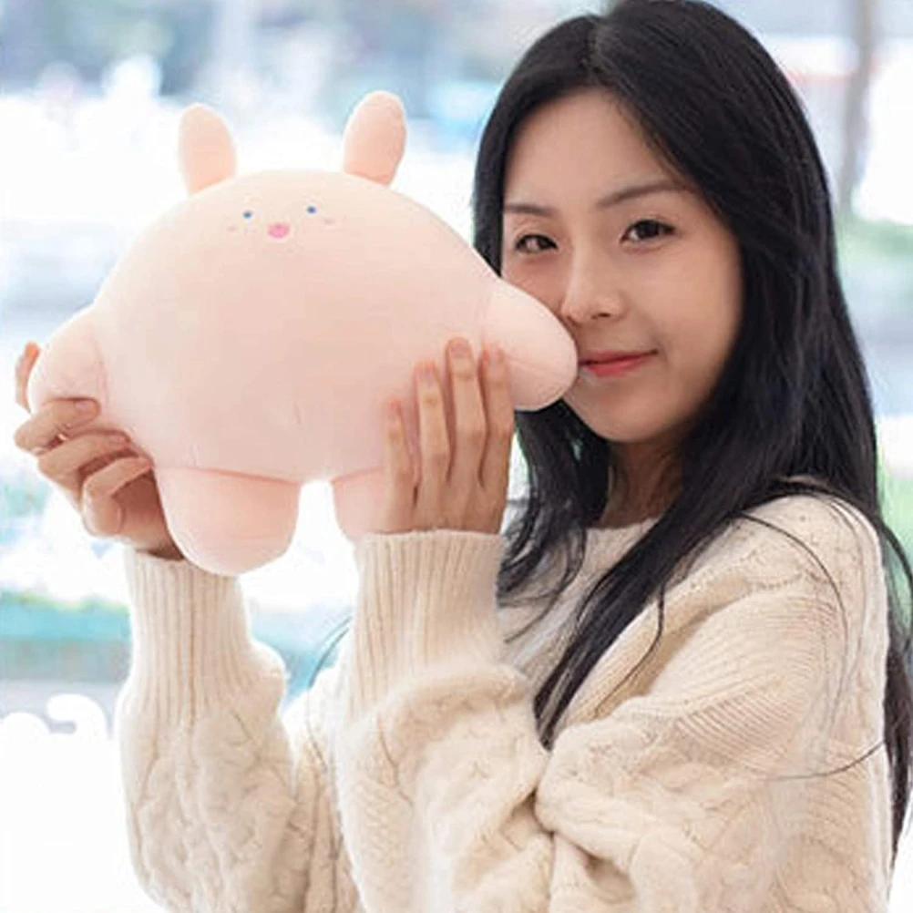 Милая плюшевая игрушка животное мультяшная подушка супер мягкая обнимашка для