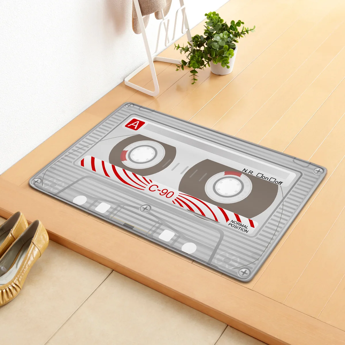 Zeegle Противоскользящий коврик для двери ванной комнаты прихожей впитывающий