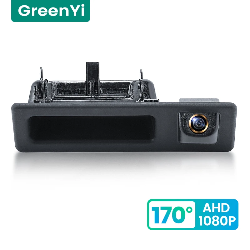 Камера заднего вида GreenYi 170 ° HD 1080P для BMW 3 5 X3 Series F10 F11 F25 F30 Ночное видение обратное