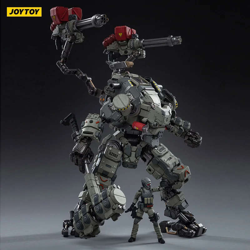 Экшн-робот JOYTOY со стальным покрытием H02 MECHA готовый продукт бесплатная доставка