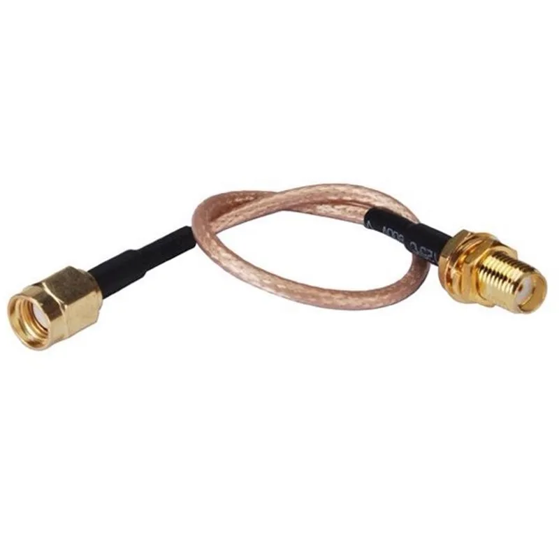 

10cm RP-SMA Male To SMA Plug RF Extension Coaxial RG316 Cable Adapter For Coax Jumper Pigtail Cable