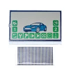 10 шт. NFLH A92 ЖК-дисплей Дисплей русской версии гибкий кабель с ПВХ изоляцией для Starline A92 пульт дистанционного управления A92 ЖК-дисплей в полоску в стиле Зебра