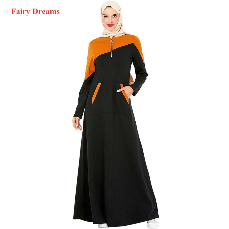 Свитер с капюшоном для женщин Повседневная Толстовка абайя Пакистан Дубай