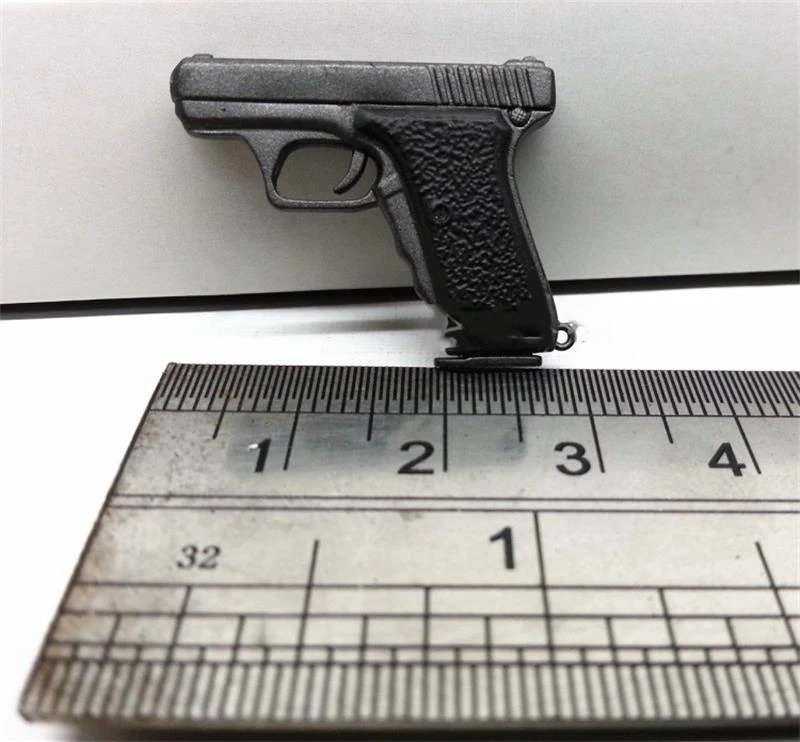 

DML 1:6th Soldier Modern Special Forces HKP7 Pistol Model World Classic Gun Weapons For Collection
