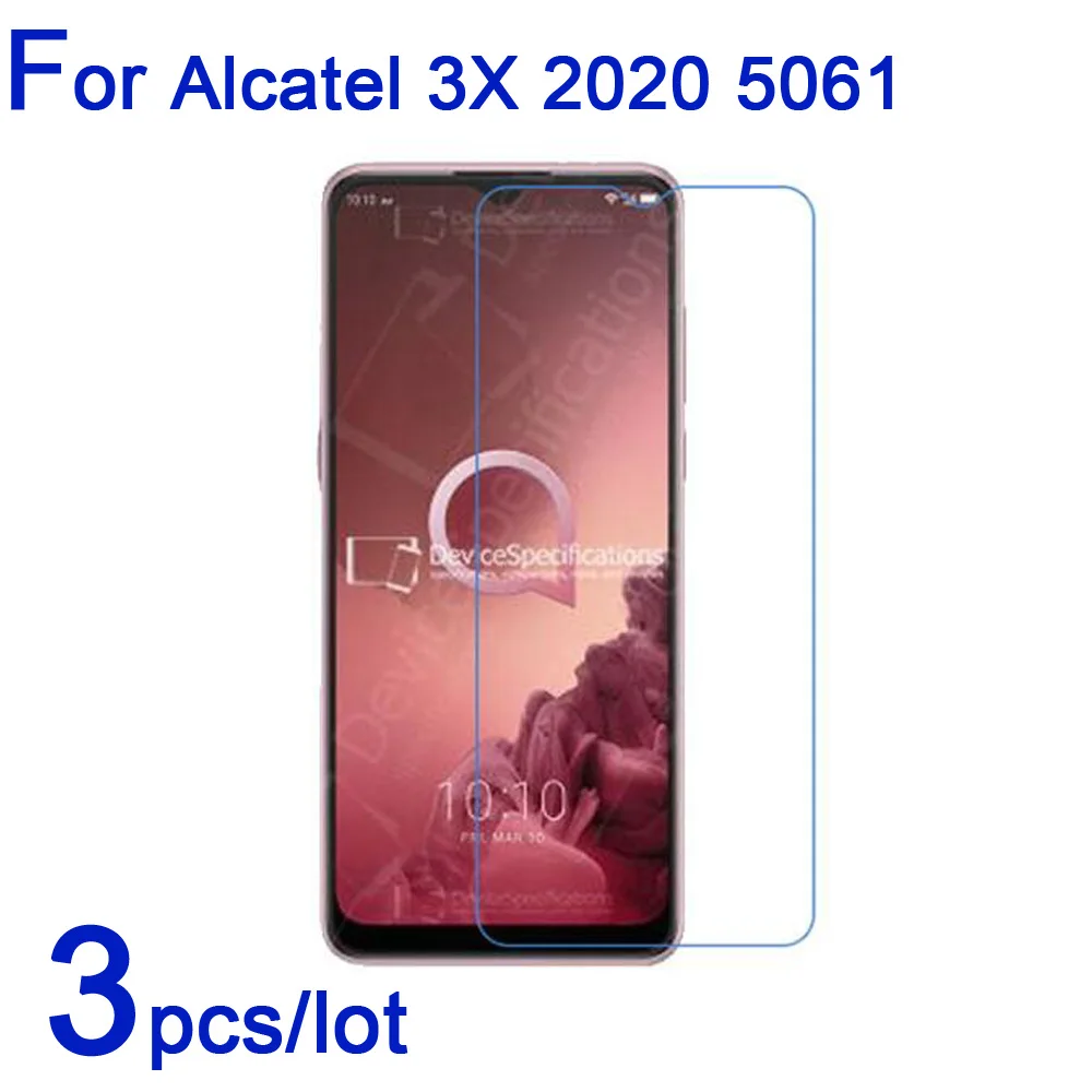 3 шт. ультра прозрачные/матовые/нано противовзрывные Защитные пленки для Alcatel 3L 3X
