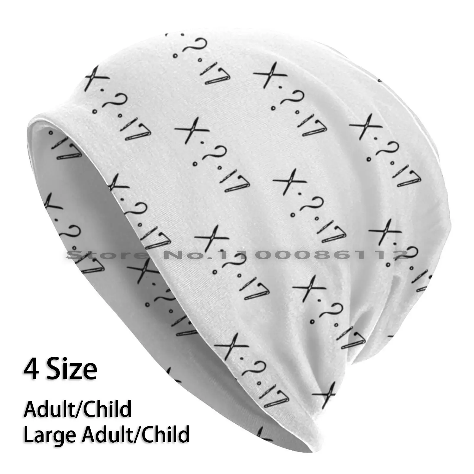 

Xxxtentacion Symbol Art Beanies Knit Hat Xxx Tentacion New Brimless Knitted Hat Skullcap Gift Casual Creative