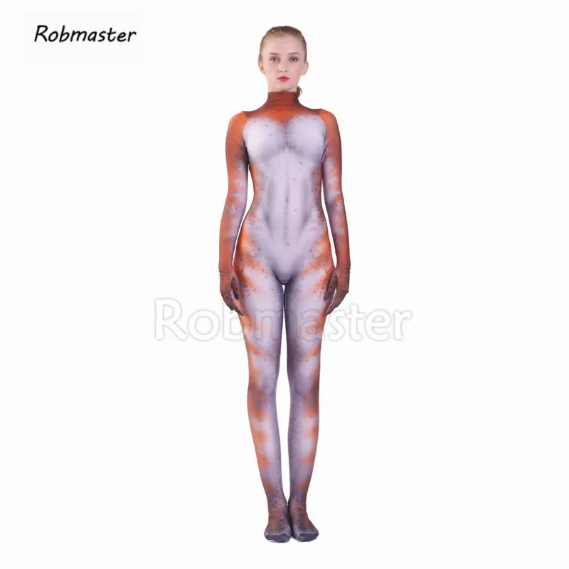 The Predator Girl Halloween Party Cosplay Costumes Women Bodysuit Suit Jumpsuits Zentai Superhero |