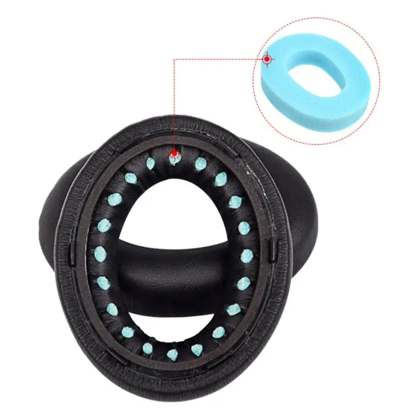 

2PCS Leather Earpads Soft Foam Ear Cushions Cover for BO-SE 700 NC700 Headphone