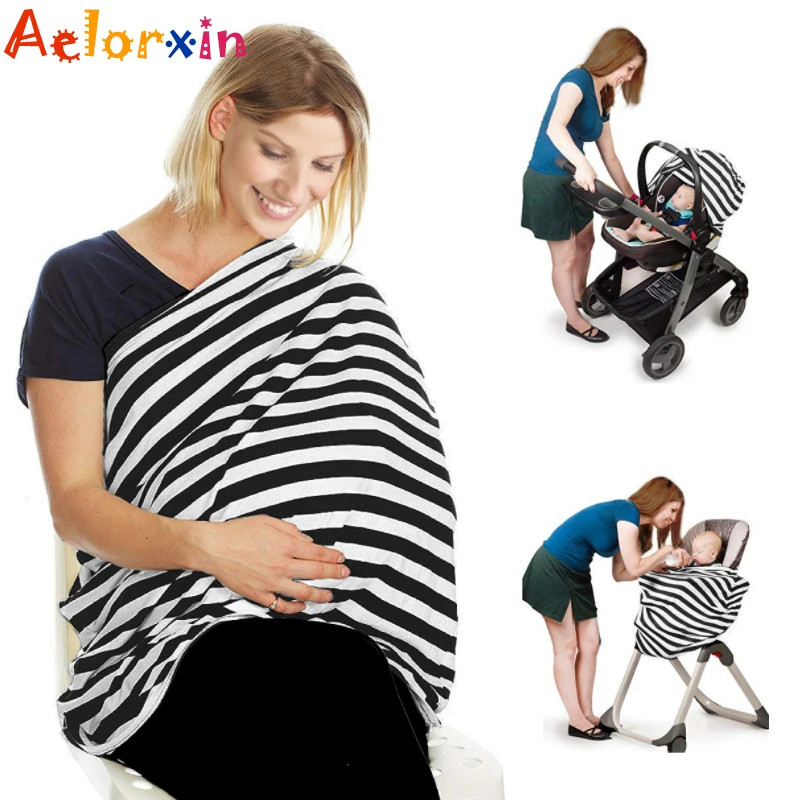 

Breastfeeding Cover Breastfeeding Cover Baby Infant Breathable Cotton Nursing Cloth Large Size Big Nursing Feeding Cover