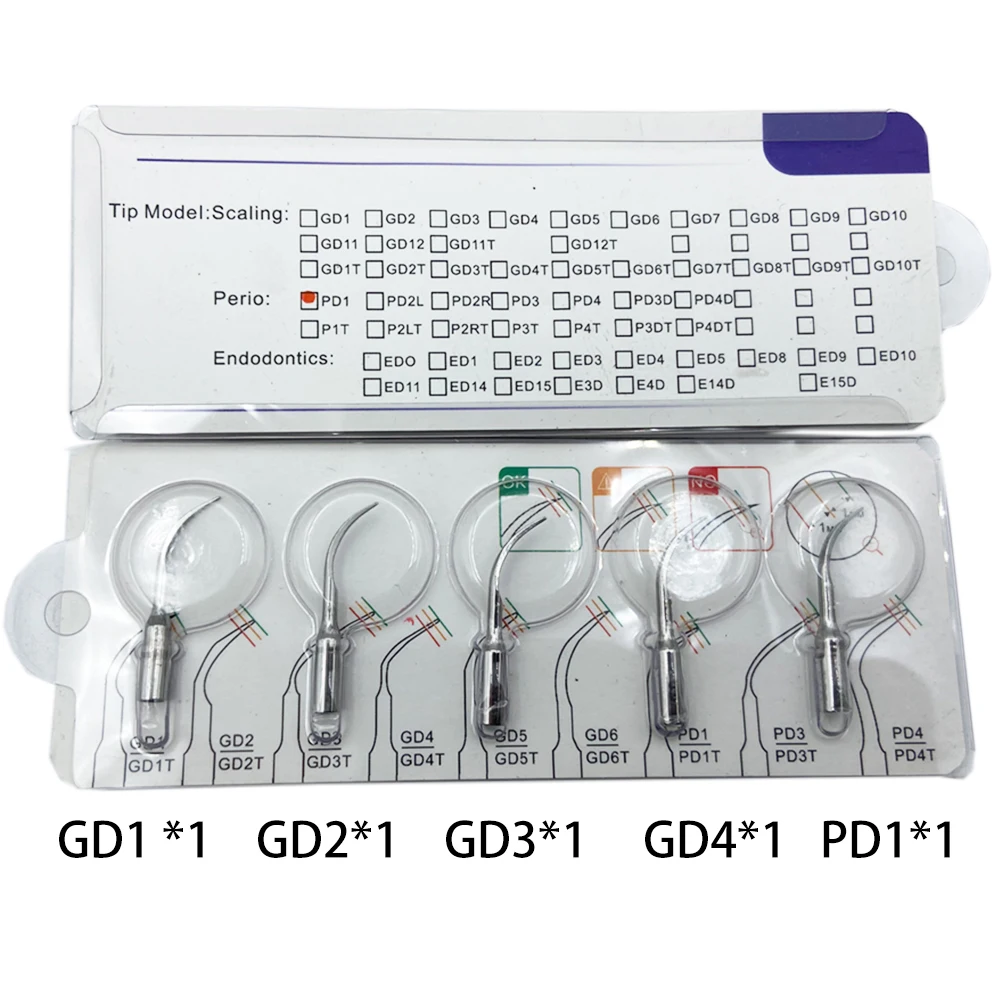 

Ultrasonic Scaler tips WOODPECKER EMS DTE SATELEC Ultrasonic Piezon Scaling tips whitening tips