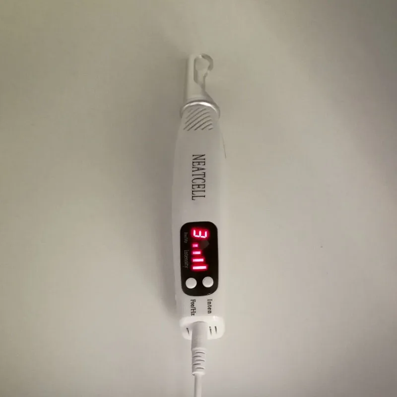 Профессиональная лазерная ручка для пикосекунды сине красная световая терапия