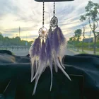 Красивое перо Ловец снов креативные и милые украшения для автомобиля Подвески для украшения дома
