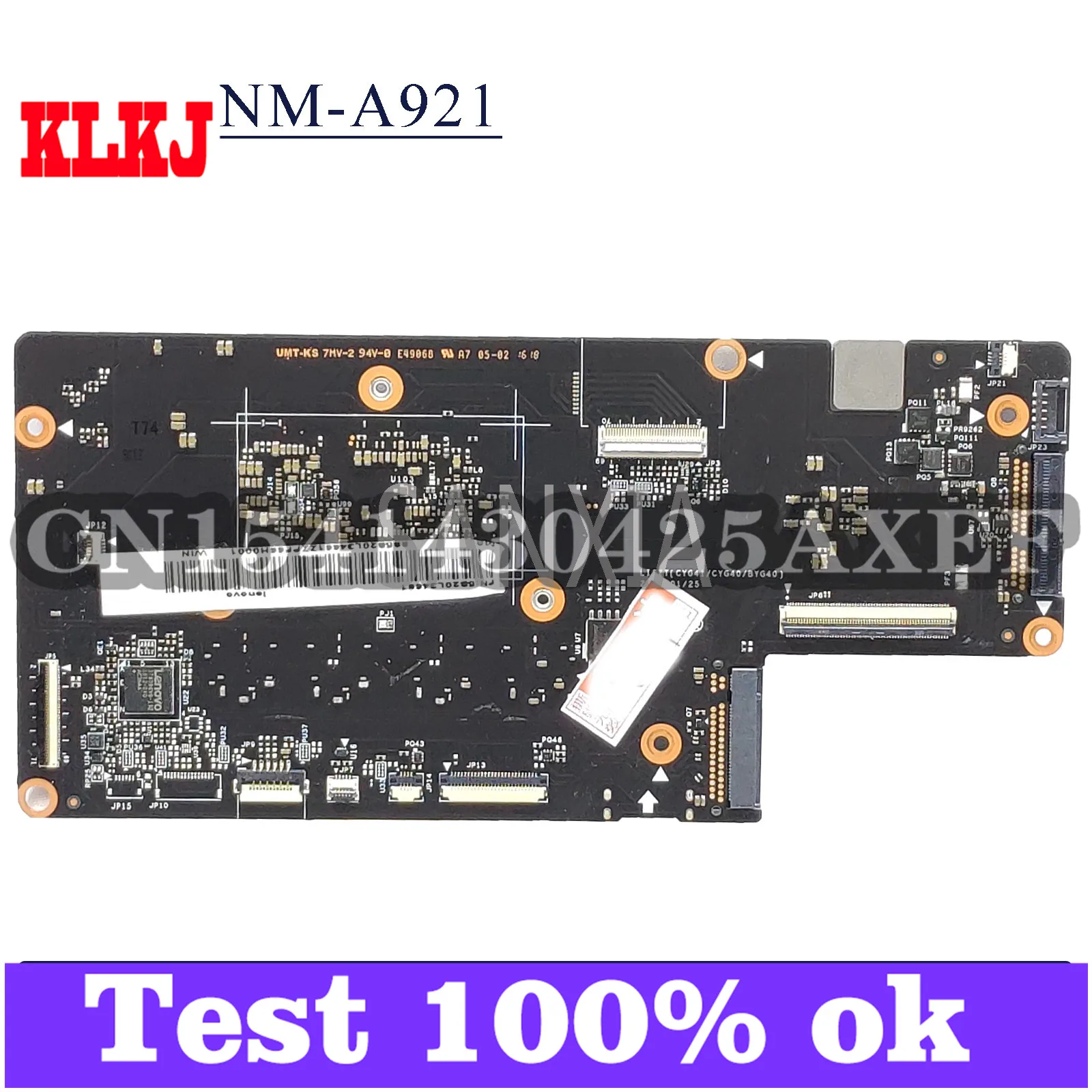 

KLKJ NM-A921 Laptop Motherboard For Lenovo YOGA 900-13ISK2 Original Mainboard 16G-RAM I7-6560U