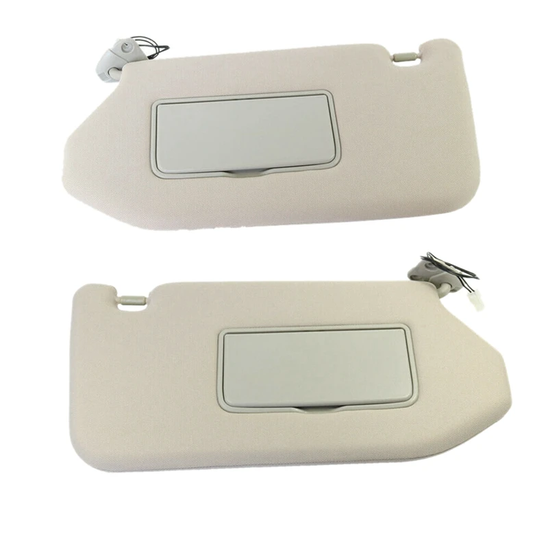

Pair Side Sun Visor for Nissan Pathfinder 2013-2018 Infiniti QX60 JX35 2014-2017 with Sunroof 96401-9PB0A 96400-9PB0A