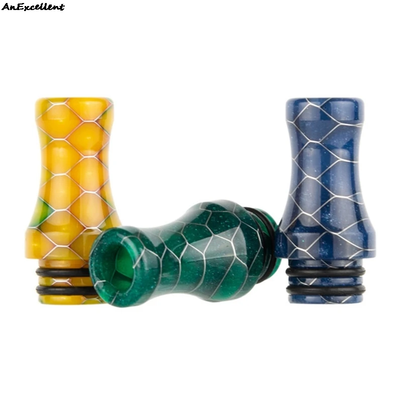 Плоский длинный полимерный мундштук для вейпа 510 Змеиный электронной сигареты