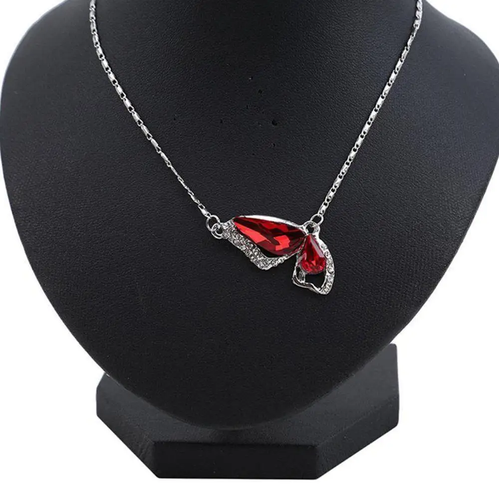 

Micro Zircon Butterfly Tassel Necklace Earring Bracelet Gifts Set Necklace For Women Butterfly Necklace Jewelry Butterfly C W7D5