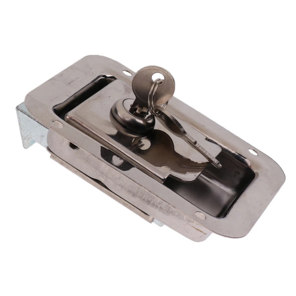 Easy Install Safety Car Stainless Steel Folding Toolbox Lock Truck | Locks &amp Hardware