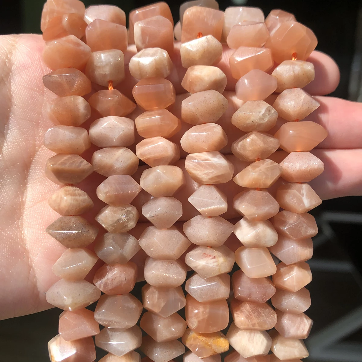 

Бусины из натурального камня граненые солнцезащитные Камни Необычные Свободные Аксессуары для женских браслетов 7,5 дюйма