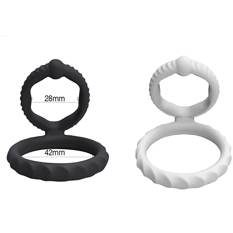 Мужское эластичное кольцо для пениса фиксирующее задержку эякуляции