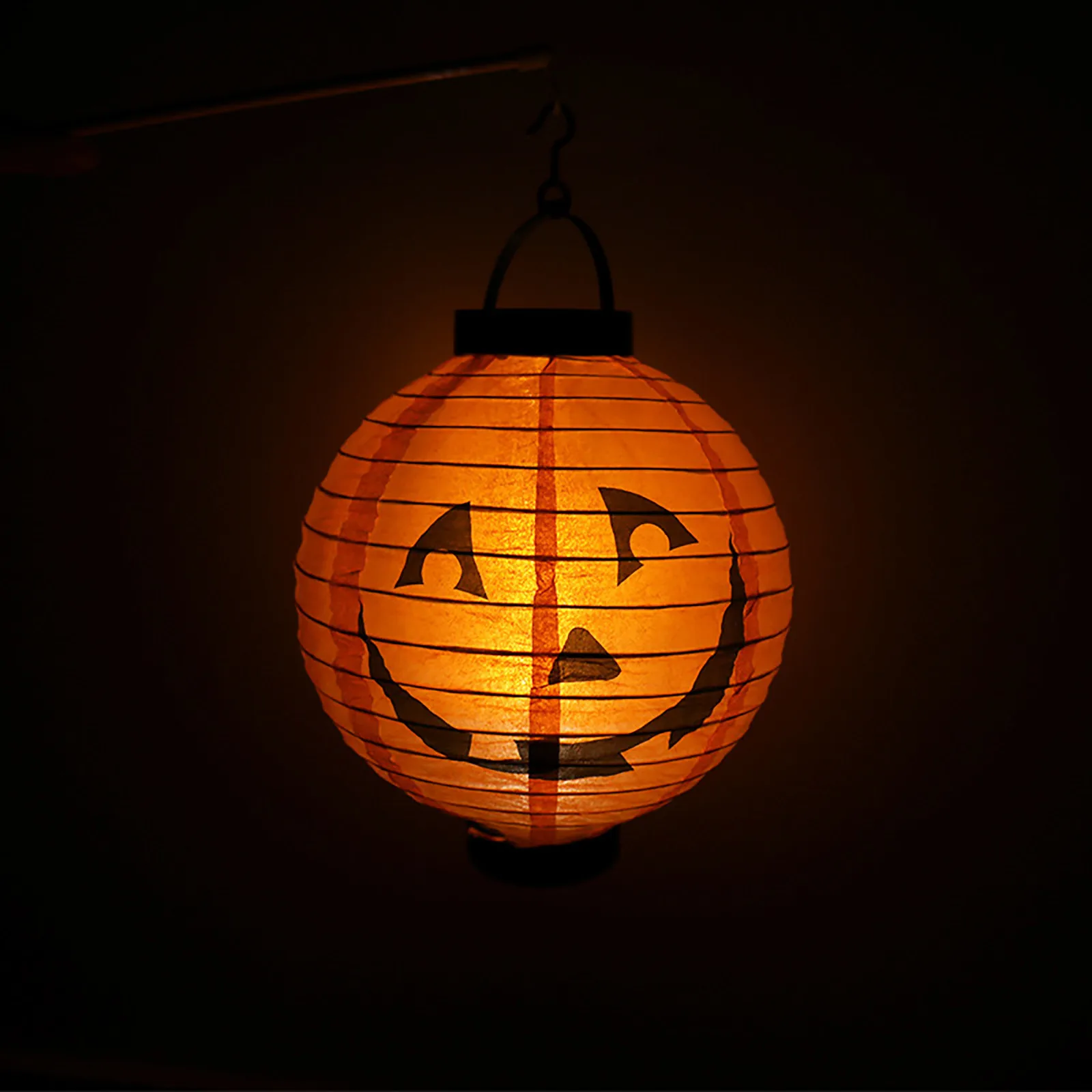

Halloween Lantern 8 Inch Pumpkin Spider Bat Hanging Led Light Lamp Party Decor Home Shop Party Lovely Decorating Tools Lamp