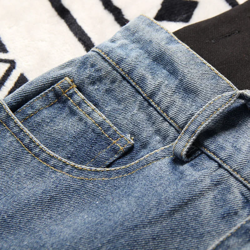 

DEAT 2021 New Spring And Summer Fashion Casual Loose Button Solid Color Strap Leg Jeans Long Pants Women SH755
