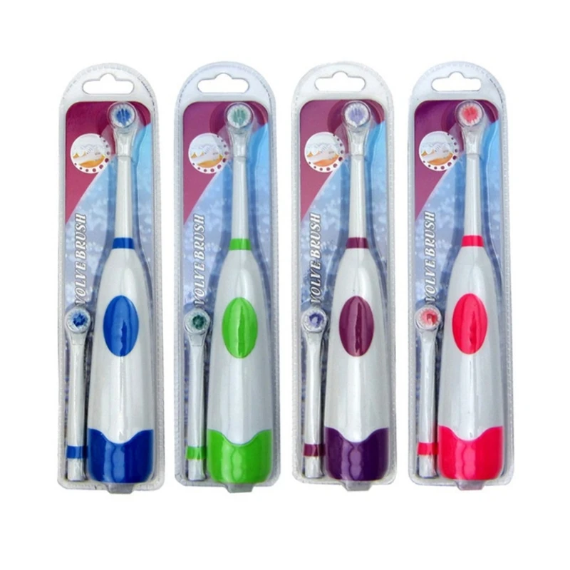 Зубы WhiteningRotatingChild electronictoothbashwithwithwaterproof головка щетки Замена|Электрические зубные