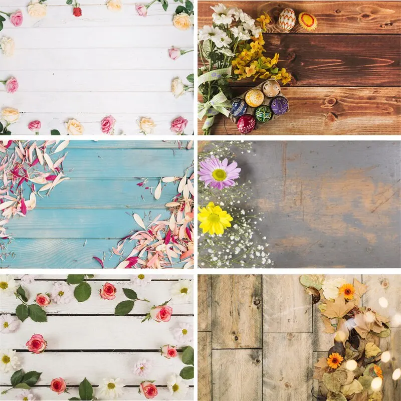 

Vinyl Custom Photography Backdrops Wooden Planks Theme Photography Background 191108DF-003