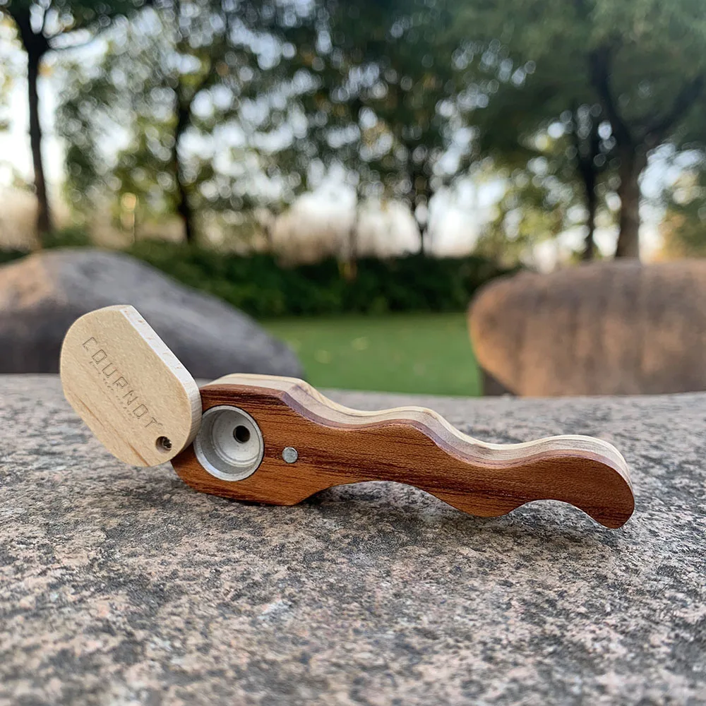 HORNET креативная деревянная курительная трубка портативная мини-табачная для