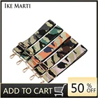 Широкий ремешок для сумок IKE MARTI, саквояж с принтом зебры, аксессуары для сумок, Клатчи через плечо