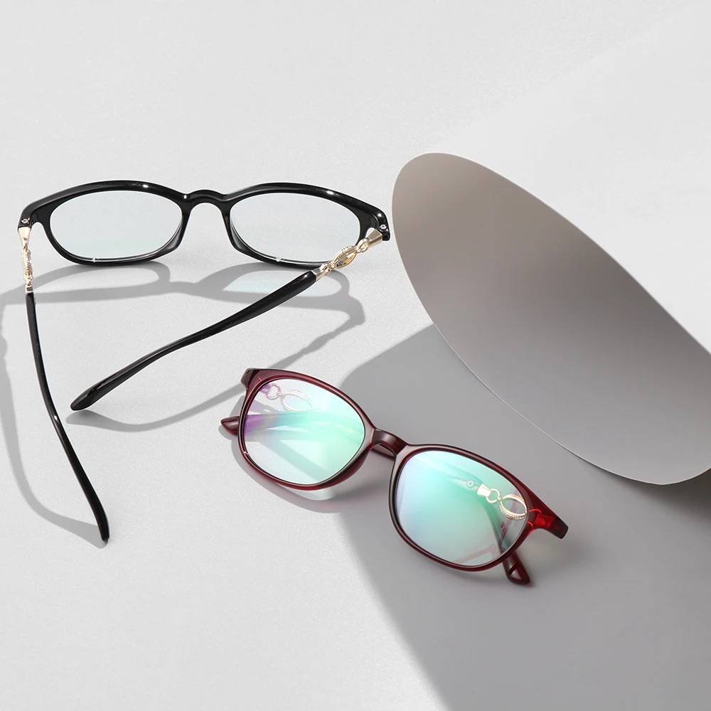 Мужские и женские очки для чтения синий светильник с блокировкой металлическая