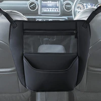 handbag paper towel rack car storage bag durable car handbag tissue organizer leather pockets between the front seats for car