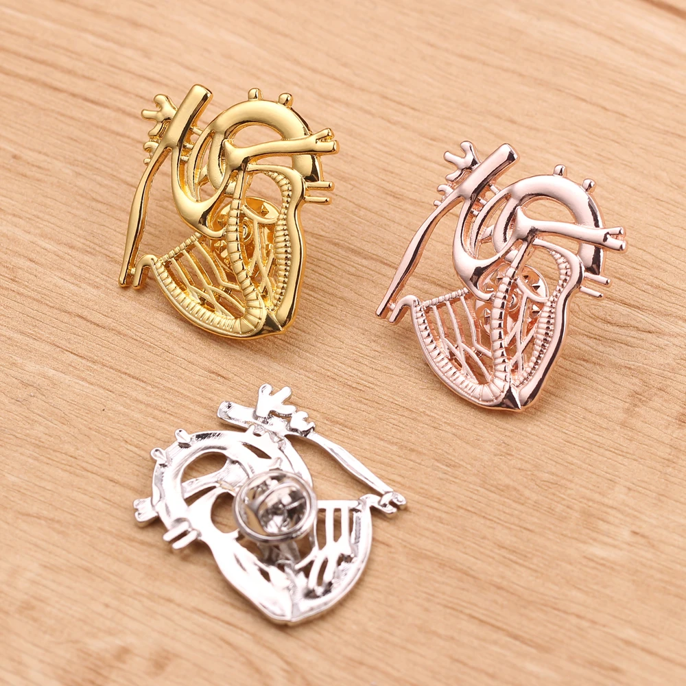 Hot Movie Mystery Heart Doctor Medical Series Brooches Nurse Pins Caduceus Massage Reflex Badge Jewelry Gift | Украшения и