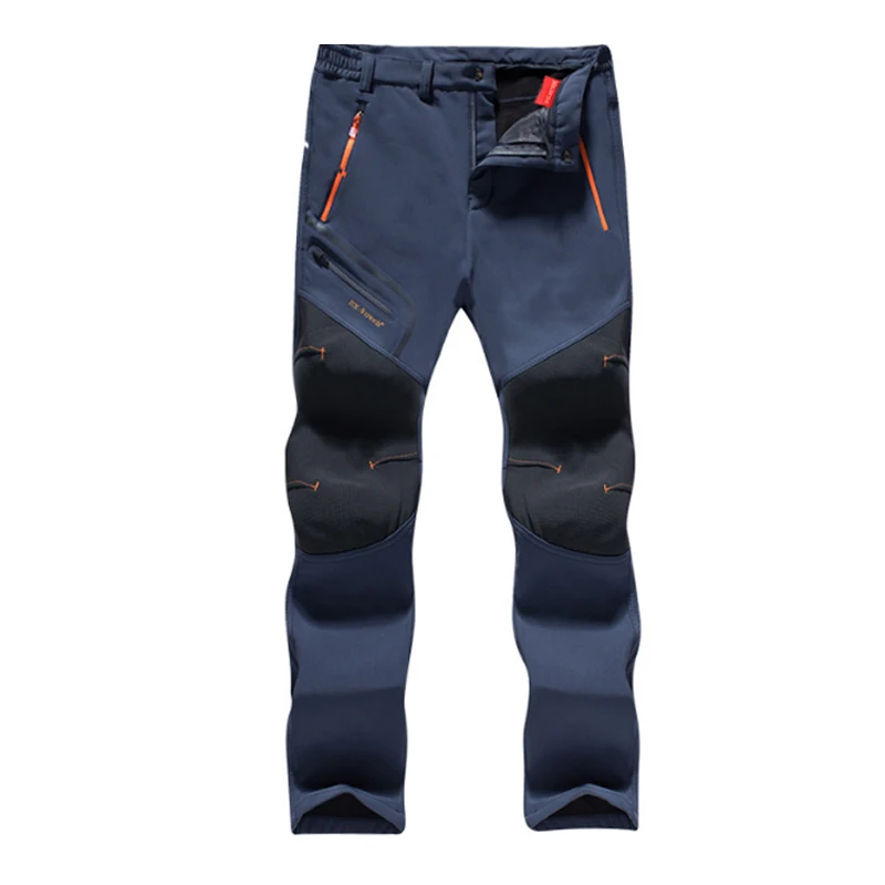 1418 Blue Winter Мужские 6XL новые летние жаркие сезонные походные треккинговые рыбацкие походные альпинистские Беговые брюки больших размеров непромокаемые штаны - Цвет: 1418 Blue Winter