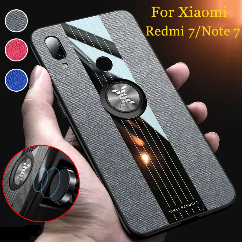 Для Xiaomi Redmi Note 7 чехол для телефона Xiomi ksiomi Readmi Note7 7note бампер с магнитной адсорбцией