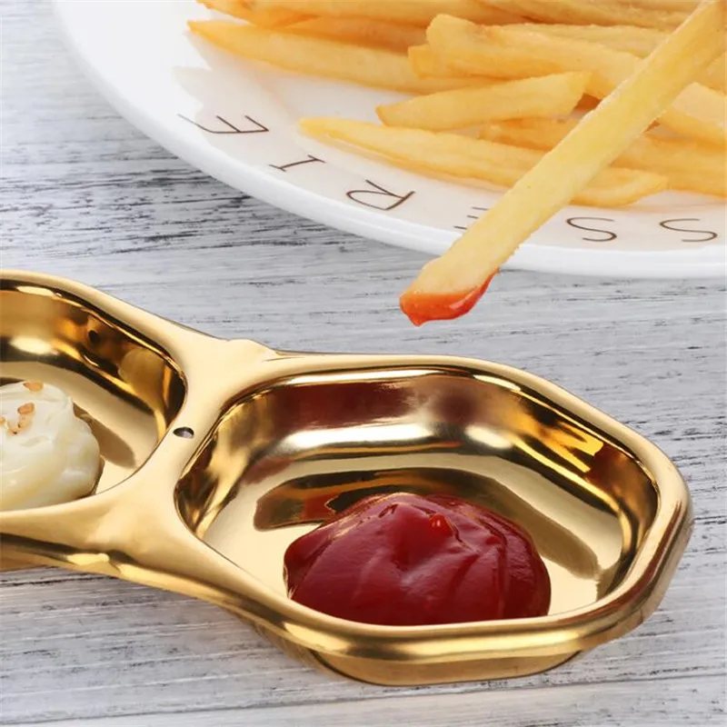 304 нержавеющая сталь кухня решетка приправа маленькое блюдо соевого соуса