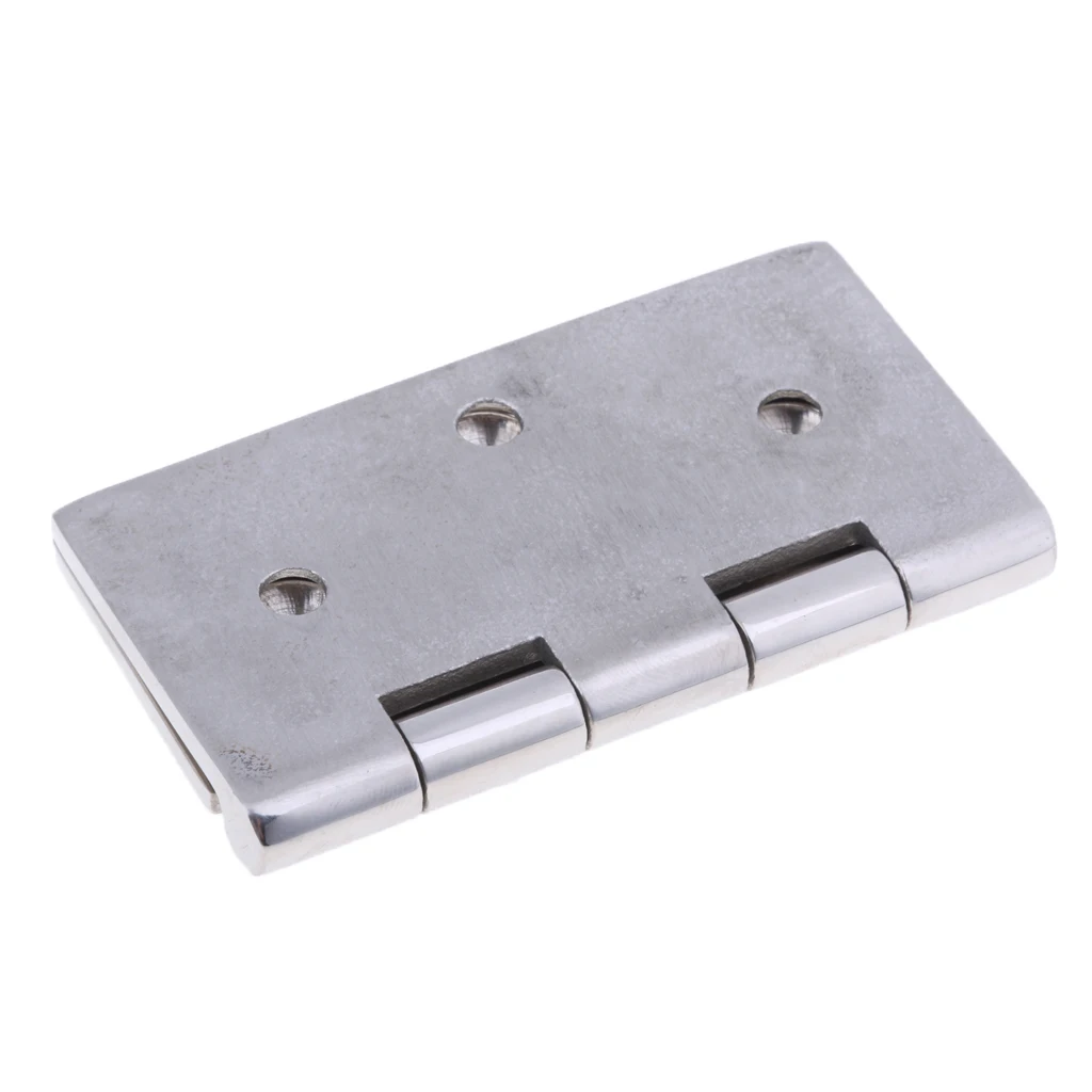 

Stainless Steel Boat RV Strap Hinge Door Hinge Deck Hardware 3" X 3"