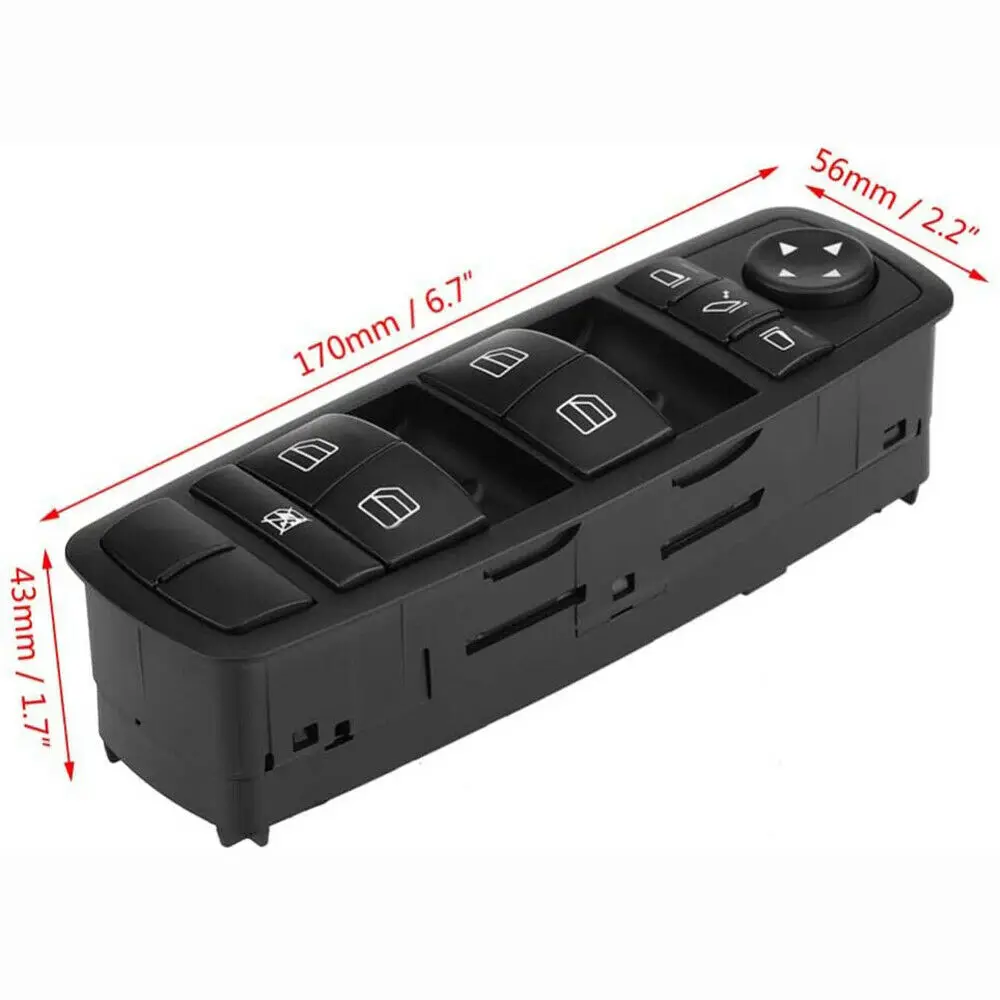 Главный выключатель стеклоподъемника для Mercedes-Benz ML350 W164 2006-2011 2518300290 |