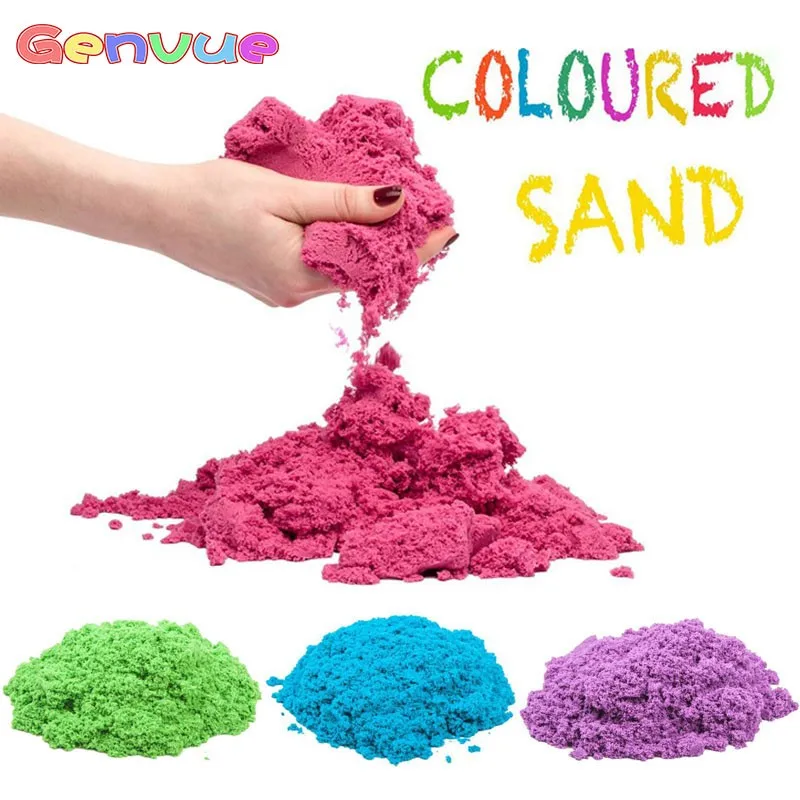 

100g Dynamic Magic Sand Colorful Mars Indoor Space Sand Set For Kids Toys Slime Charms Clay Set Play Educational For Kids Gifts