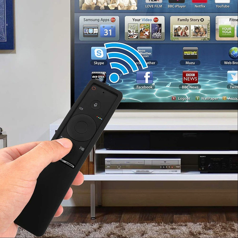 

Силиконовый защитный чехол для пульта дистанционного управления Samsung TV серии BN59