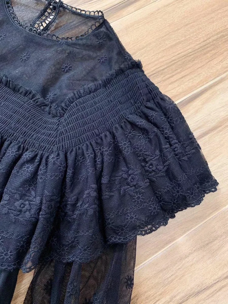 Ziwwshaoyu Подиум Boho Woemn's Mesh Мини платья изысканная вышивка необычное платье для вечеринки