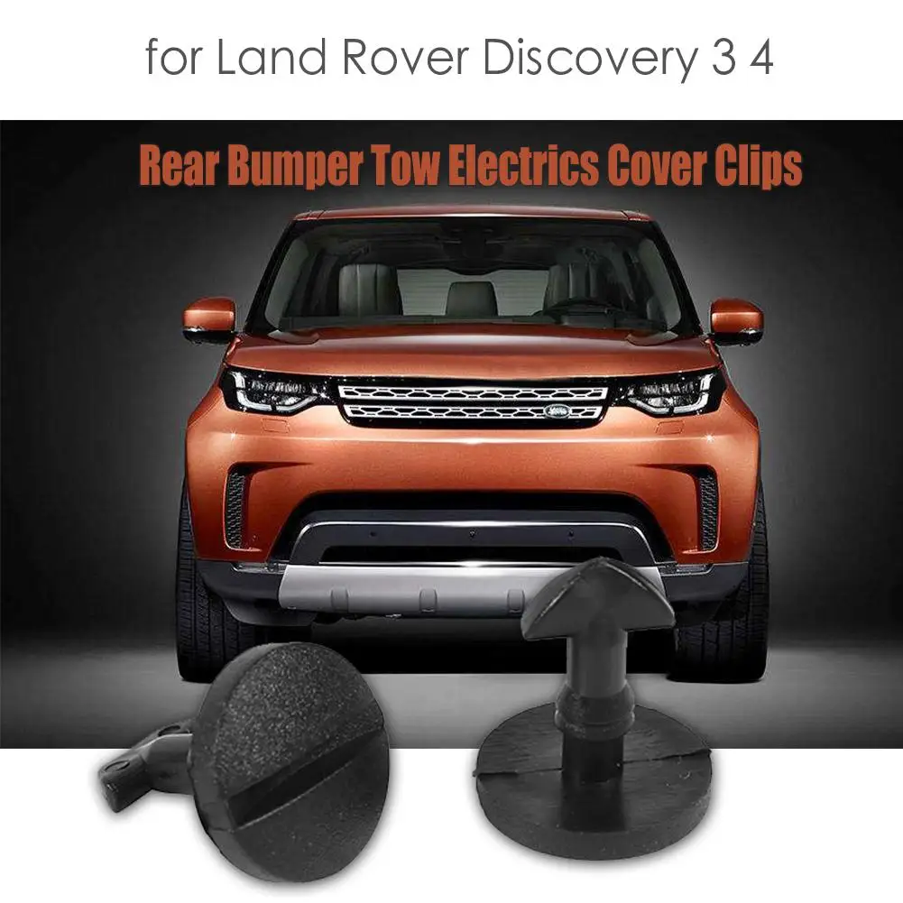 2 шт. задний бампер буксировочная крышка зажимов отличное и прочное Пластик для