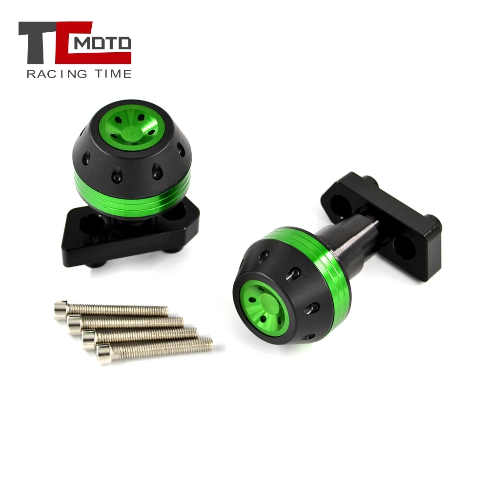 CNC Frame Sliders Crash Pad Falling Protector Guard For Kawasaki Z800 Z1000 Z750R Z 800 1000 750 engine protection cover | Автомобили и