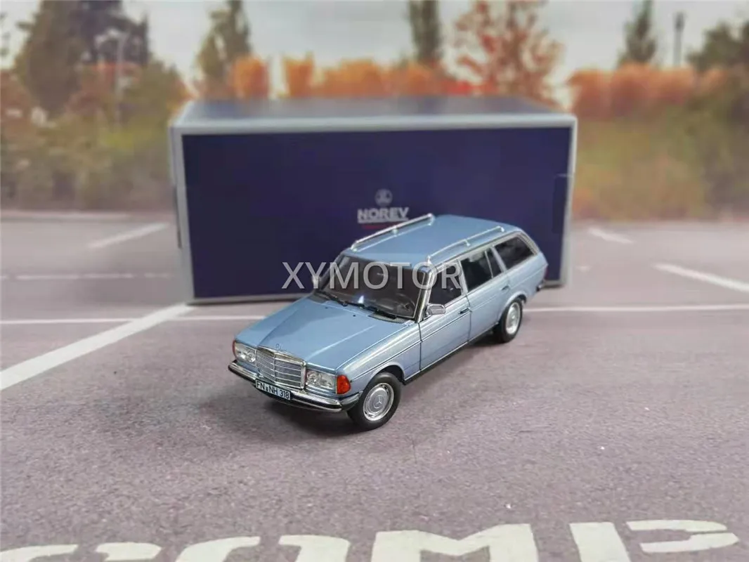 

Новинка 1/18, модель автомобиля Norev для Benz 200T, 1982, фургон, литые модели, игрушки для мальчиков и девочек, подарки, голубая коллекция, украшения, д...