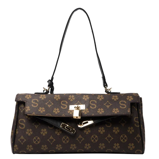 

Classic Flower Shoulder Bags for Women Letters Designer Handbags French Style Luxurious Vintage Bags Fashion Lady Women Bags