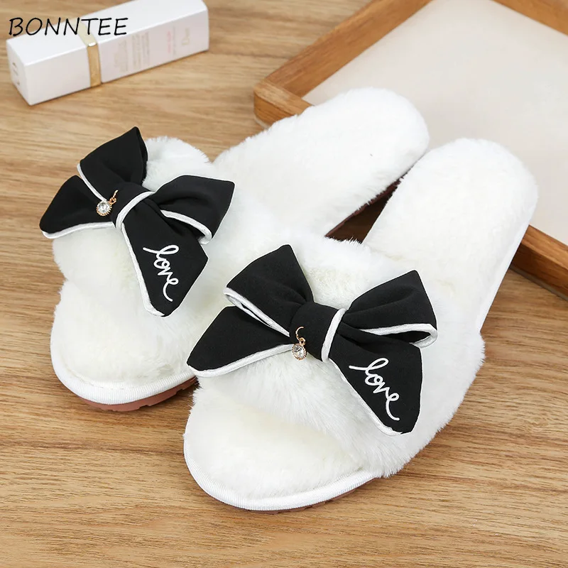 Тапки женские меховые плюшевые элегантные модные шлепанцы мягкая удобная