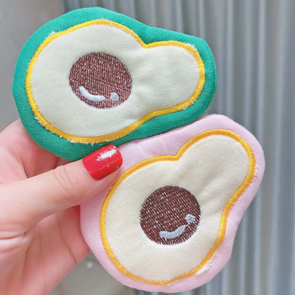 Заколка для волос с фруктовым цветком заколка большим лицом макияжа милые